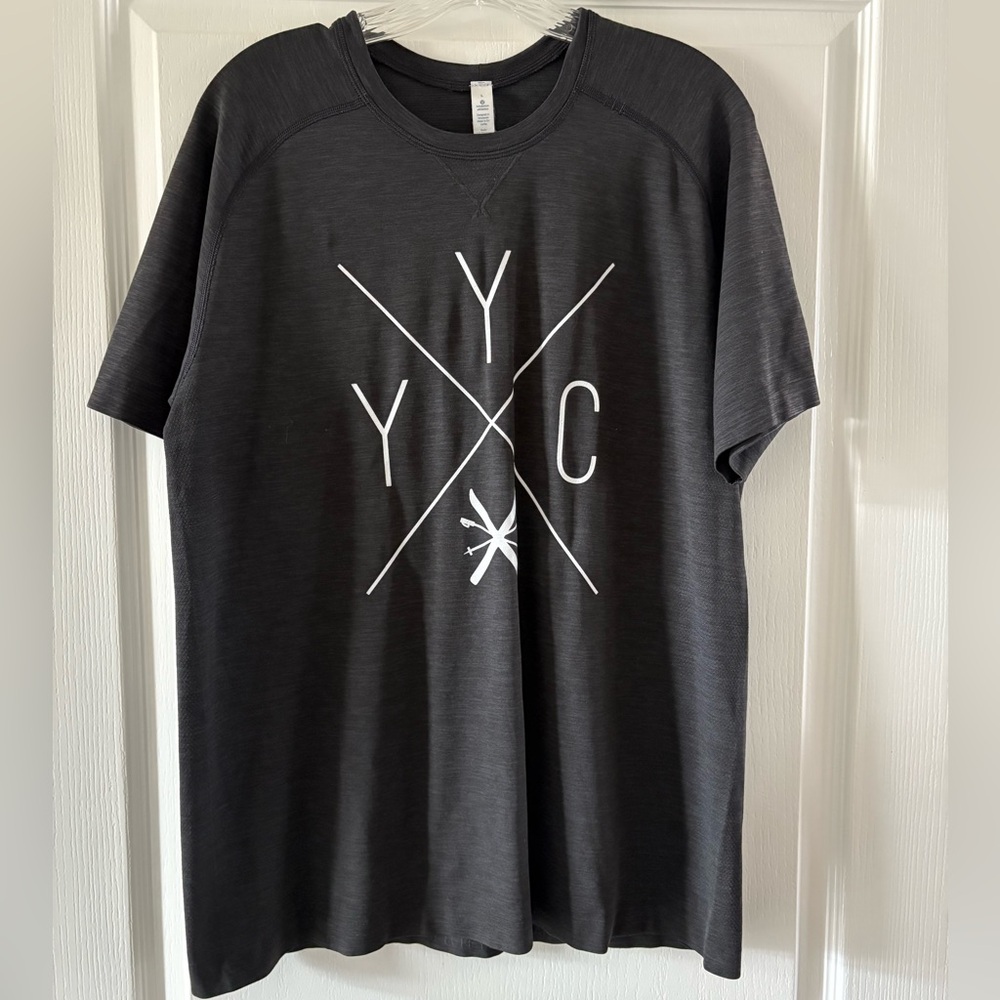 lululemon athletica X Local Laundry Black YYC Graphic Tee